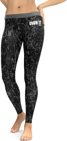 Black Splash Leggings