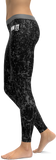 Black Splash Leggings