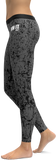 Grey Splash Leggings