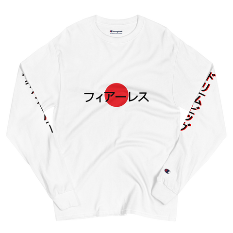 Katakana Fearless X Champion Long Sleeve(Limited)